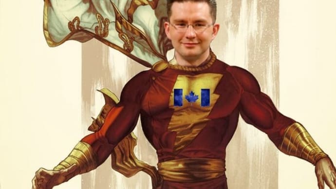 Shazam Captain Marvel Canada Pierre Poilievre.  😀😃😄😁😆😅😂🤣☺️😊😇🙂😈🙏🤟🦸‍♂️🦹‍♂️👓🕶❤️💙💜🖤🤍🇨🇦