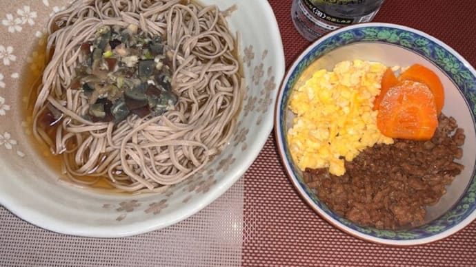 1367 家蕎麦は楽しい!!ピータンで蕎麦??