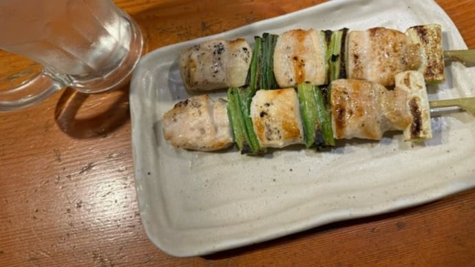 焼き鳥屋に行ってました k-hashii-japan 2024年9月25日