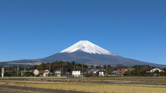 今朝の富士山(20231119)