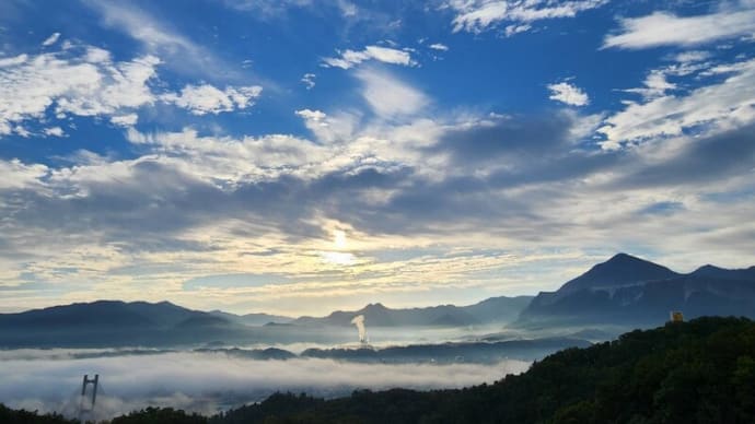 【友人提供】秩父ミューズパークから見た雲海