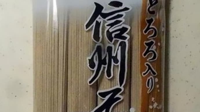 とろろ入り信州そば+長芋