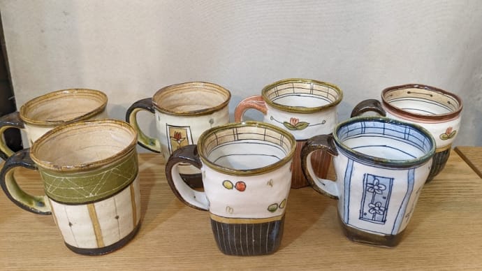 加藤淳さんのマグカップ 新入荷のおしらせ