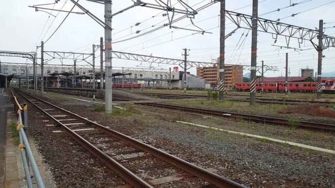 米子駅の操車場