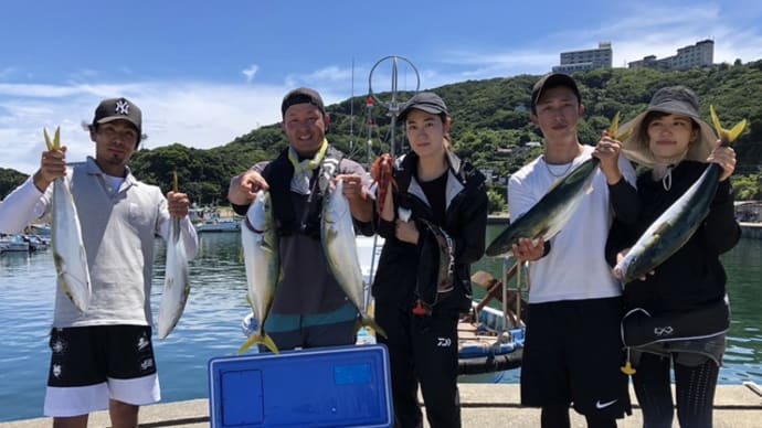 午前便タテ釣りです。