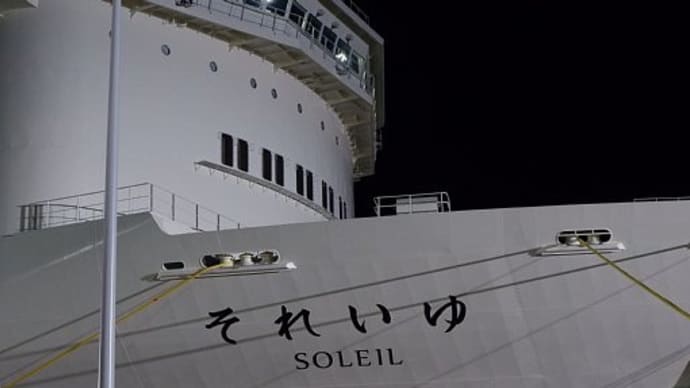 祝!祝!祝!東京九州フェリーに乗る