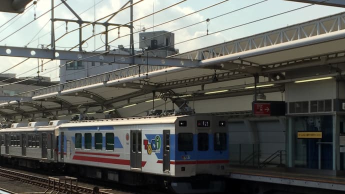 高津駅で総合検測車TOQ i（東急7500系）に遭遇