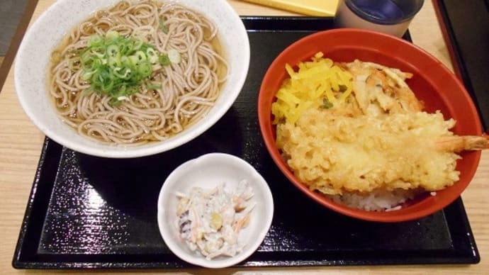 #6862 都そば 上天丼定食('19年9月 弾丸 京都_10)