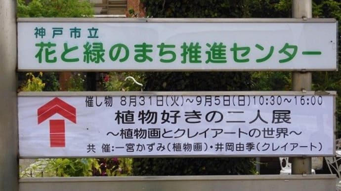 植物好きの2人展~植物画とクレイアートの世界~