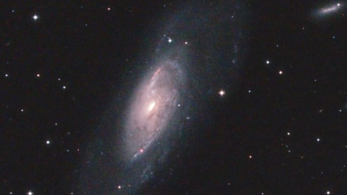 ＜銀河系外 番外-4　りょうけん座 M１０６銀河 ＞自宅で撮った『大宇宙ＳＣＡＬＥ』