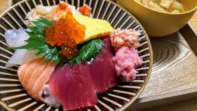 寿司ネタ セット de お好み海鮮丼<イオンスタイル>/山田の醤油