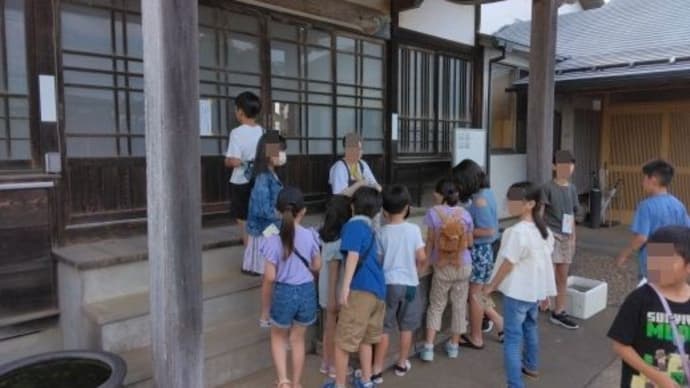 ラジオ体操会前半終了