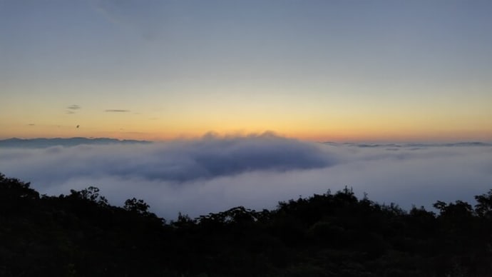 イイ感じの霧の海だったのに