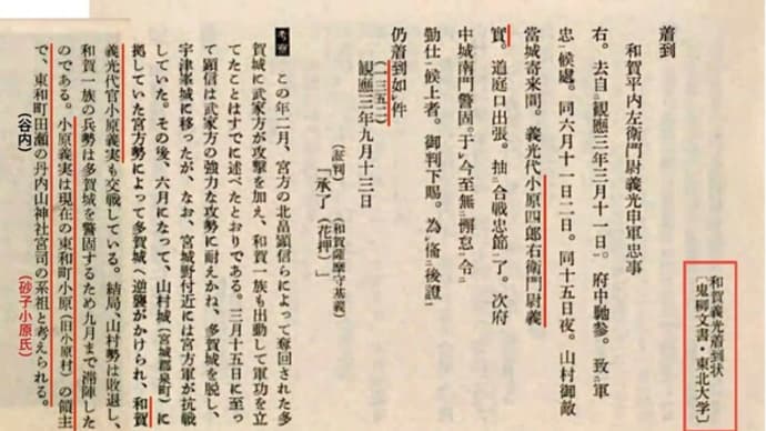 諱(いみな・下の名)に「実(實)」の字が付く小原家の人物について