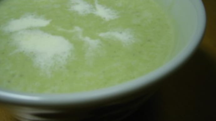 緑色のスープ
