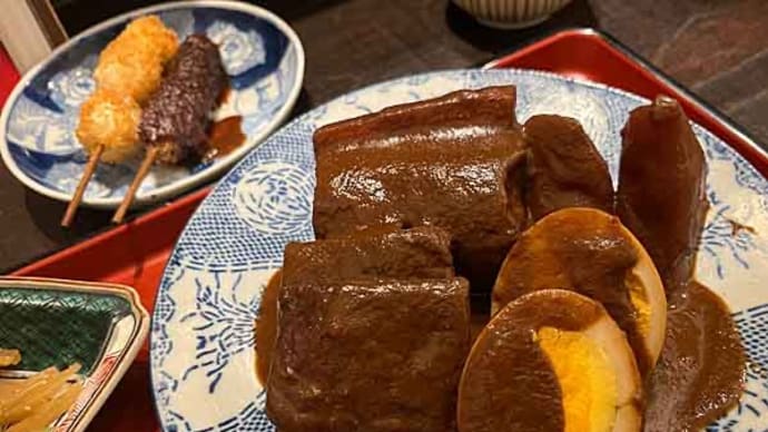 これぞっThe名古屋メシ! 「山虎」の味噌おでん定食!