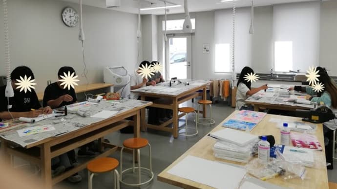 地域文化クラブにて作品制作の講師