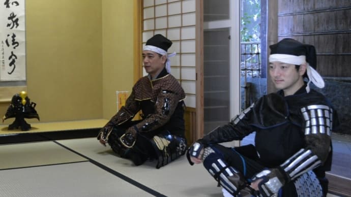 秋の陣中茶会！
