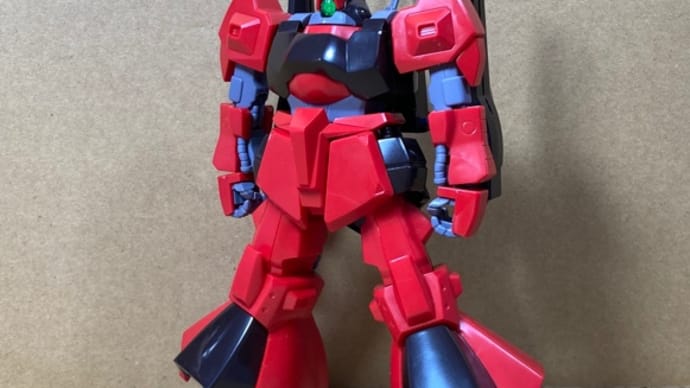 ガンプラ HGUC リック・ディア(クワトロ・バジーナ機) 組立中です!(6)