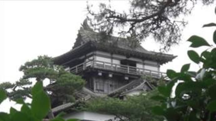 丸岡城と一筆啓上 in 福井県坂井市丸岡町