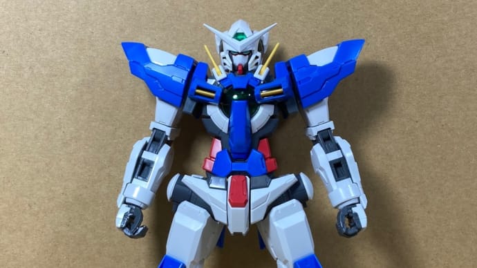 ⑤ガンプラ MG 1/100 ガンダムエクシア リペアⅢ 組立中です!