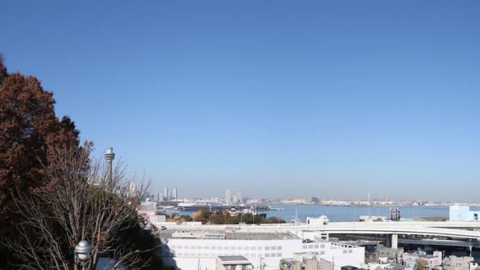 12月の横浜・港の見える丘公園