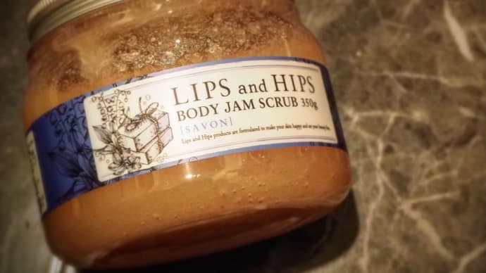 LIPS and HIPS BODY JAM SCRUB サボンの香り