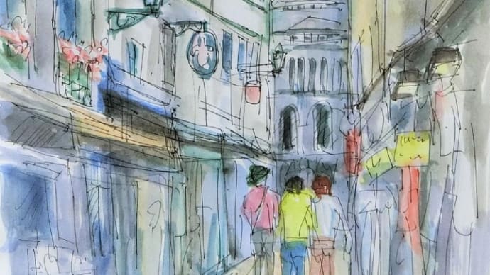 「モンマルトル」の絵を描きました!