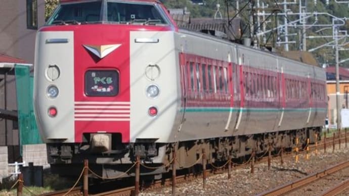 岡山の列車（やくも）