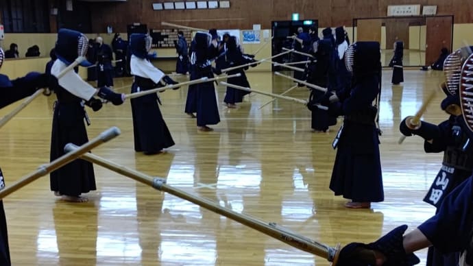稲沢武道館稽古納め令和四年