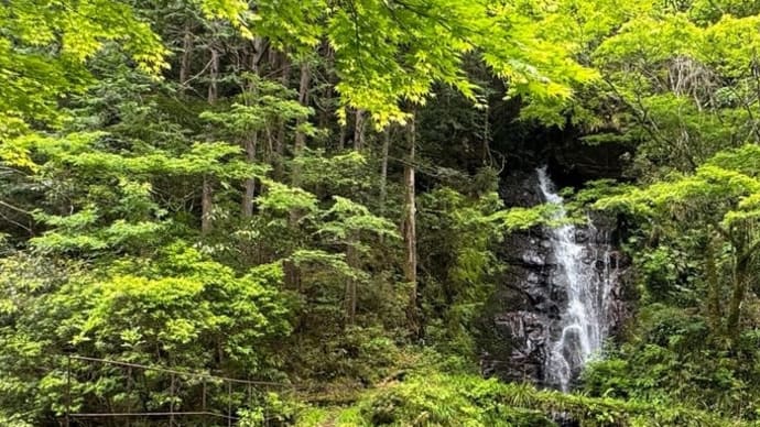 「堂林の滝」〔高知県越知町〕「聖神社」の訪問後に寄ってみませんか?