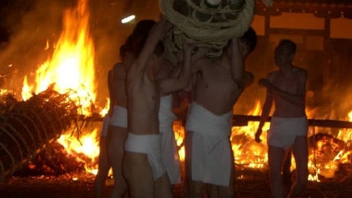 京都妖怪探訪（１６５）：守山・住吉の火祭り