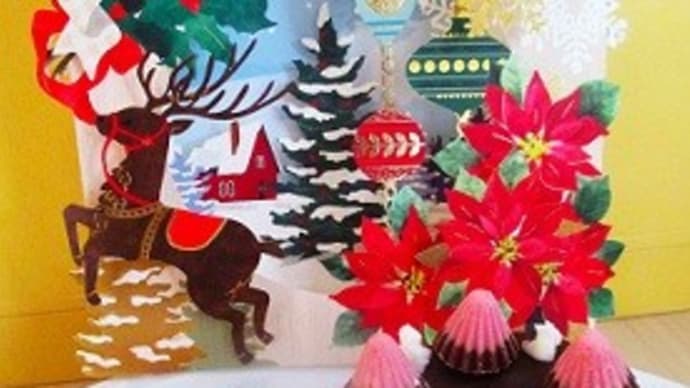 市販のお菓子でクリスマスミニケーキ