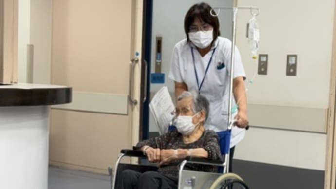 95歳10ヶ月の実家の母 退院