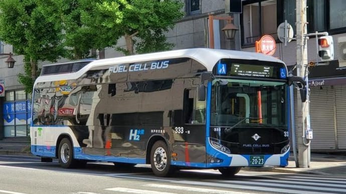 2023年4月23日　神戸市バス　フューエルセルバス