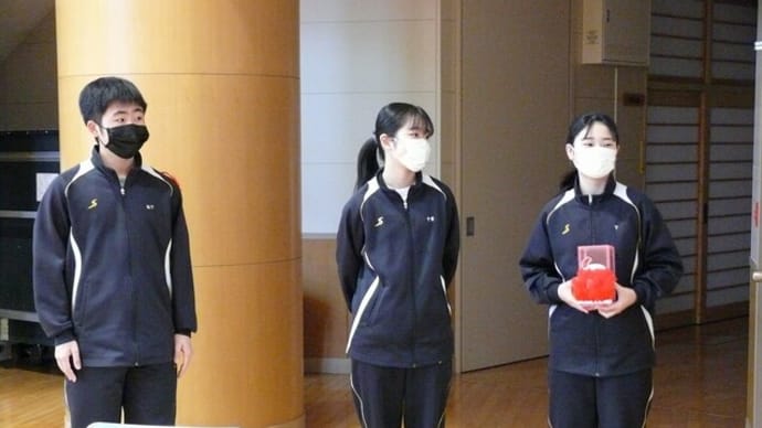 朝の挨拶&募金活動