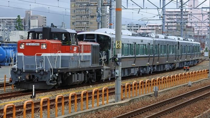 227系1000番台甲種回送・出場試運転(2019.7.22)