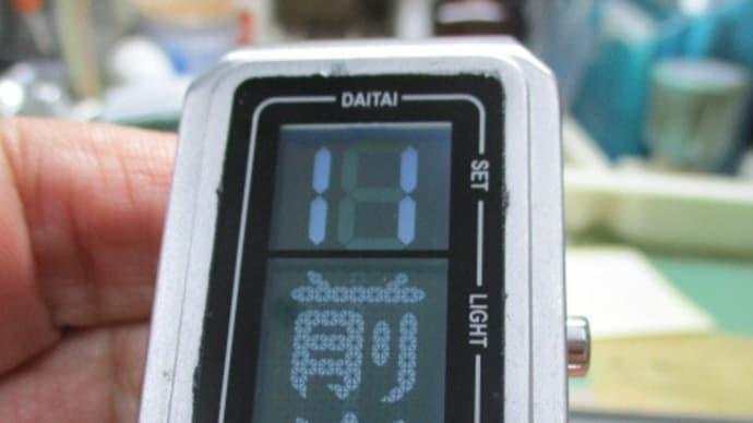 時間はだいたい分かればそれでよし