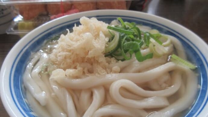 今年初めてのお持ち帰り 本家人力うどんお持ち帰り