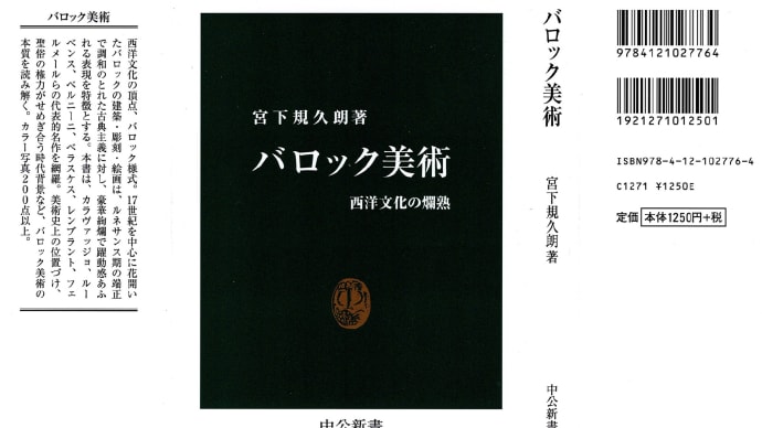 読了「バロック美術」(宮下規久朗)