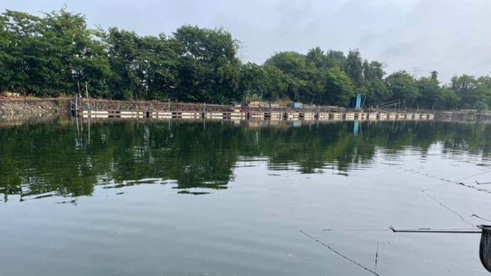 筑波流源湖に行って来た。チームカッパ例会