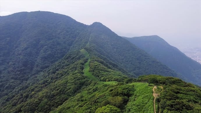 九州百名山の足立山へ