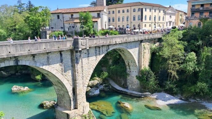 美しい街 Cividale del furiuli (チヴィダーレ デル フリウリ)の蚤の市