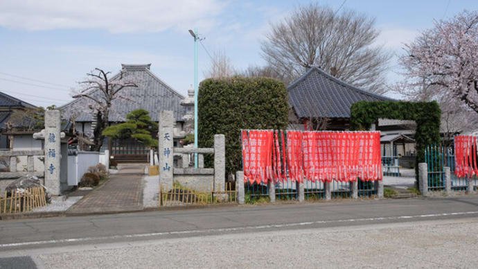 今年は中武蔵七十二薬師霊場の御開帳 ４年４月７日(木)から４月１３(水) 坂戸市 1番龍福寺より