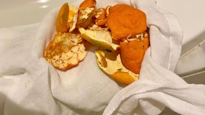 みかんの皮をお風呂に