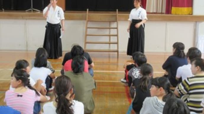下関市立 王喜小学校にて「危険から逃れる為の護身術」(2019年6月9日(日))