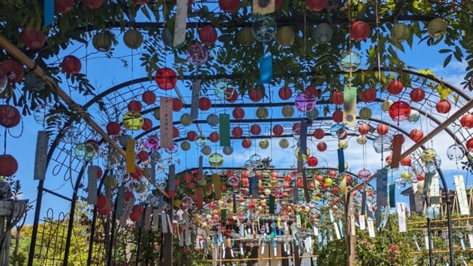 おふさ観音の風鈴祭り