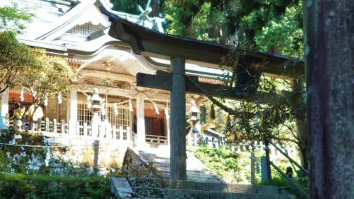 玉置神社、参拝
