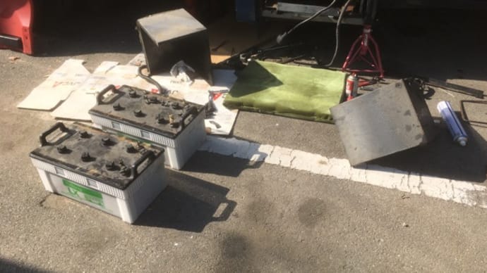 クラッチ配管修理二日目