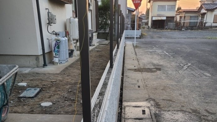 ブロック積み工事